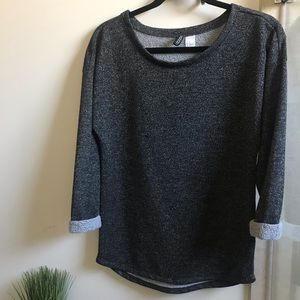 Divided by H&M Charcoal Grey Sparkly Sweater✨